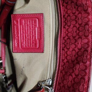 Coach Purse, Medium Size, Burgundy